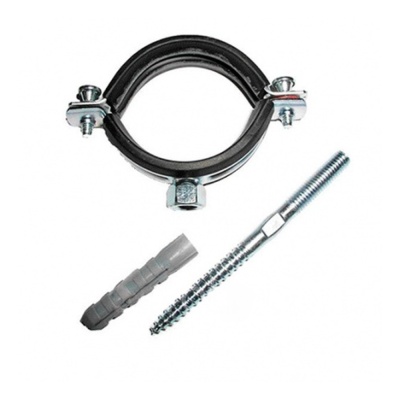 Хомут крепёжный 40 мм со шпилькой и дюбелем