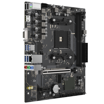 Материнская плата Sapphire A520M-E A520, AM4, 2*DDR4, 1*PCIEx16, 1*PCIEx1, 1*M.2, 6*USB3.2Gen1, 4*USB2.0, 4*SATA3.0, 1G, HDMI, M-ATX, RTL