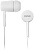 Наушники вкладыши BBK EP-1002S 1.2м белый проводные в ушной раковине (EP-1002S (W))