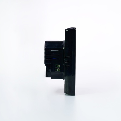 ARTGALLERY ТЕРМОСТАТ программируемый с Wi-Fi для электрического теплого пола, 16 А, моноблочный, ЧЕРНЫЙ