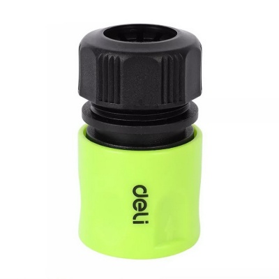 Соединитель быстросъемный для поливочных шлангов 1/2" Deli DL8792  ударопрочный пластик