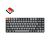 Беспроводная механическая ультратонкая клавиатура QMK Keychron K3 Max, 84 клавиши, RGB-подсветка, Gateron Red Switch