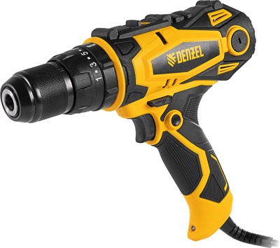 Дрель-шуруповерт Denzel ISD-300-13, 330Вт, сетевая, ударная