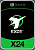 Жесткий диск Seagate Exos X24 HDD 3.5" SATA 12Tb, 7200 rpm, 512Mb buffer, 512e/4kn, CMR, ST12000NM000J, 1 year