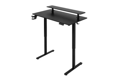 Defender Игровой компьютерный стол Alliance черн,110*60,высота 72-117,полк_1