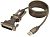 U209-005-DB25, USB to RS232 Cable 5.00' (1.52m) Double Shielded