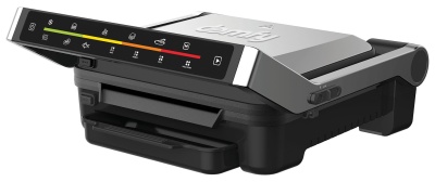 Электрогриль Domfy Metal DSM-EG703 2200Вт серебристый/черный