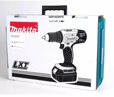 Дрель-шуруповерт Makita DDF453RFE аккум. патрон:быстрозажимной (кейс в комплекте)