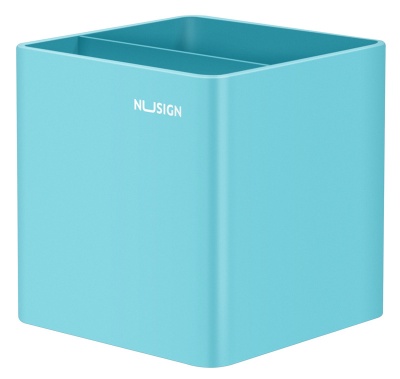 Подставка Deli ENS011blue Nusign для пишущих принадлежностей синий пластик