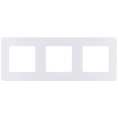 Legrand 673956 Рамка - 3 поста - INSPIRIA - жемчуг