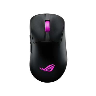 Мышь ASUS ROG KERIS II ORIGIN, 54g, Wired, 2.4GHz RF, Bluetooth 5.1, 42K DPI sensor, 5 Programmable Buttons, Black