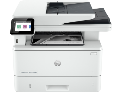Лазерное многофункциональное устройство HP LaserJet Pro MFP 4103fdn (p/c/s/f , A4, 40 ppm, 512Mb, Duplex, 2 trays 100+250,ADF 50, USB 2.0/GigEth ,Cartridge 3050 pages in box) (2Z628A#B19)