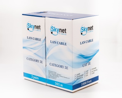 Витая пара UTP 2 пары AWG 24 Cat.5е внешняя Cu Standart