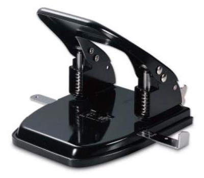 Дырокол Kw-Trio Typical Heavy Duty 978BLCK макс.:30лист. металл черный отв.:2 с линейкой