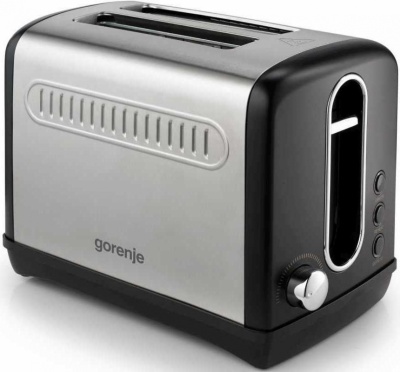 Тостер Gorenje T1100CLBK 860Вт черный