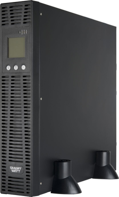 Источник бесперебойного питания Smartwatt UPS SECURE IEC 1kVA {Онлайн, мощность 1000/900 ВА/Вт, стоечный/напольный, LCD дисплей, IEC13 - 6 шт.}