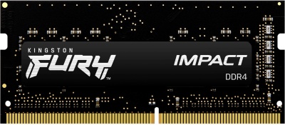 Модуль памяти Kingston 8GB 3200МГц DDR4 CL20 SODIMM FURY Impact Black