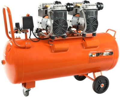 Компрессор поршневой Patriot WO 80-360 безмасляный 80л 2200Вт оранжевый