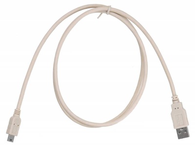 Кабель Buro USB2.0-M5P-1 USB A(m) mini USB B (m) 1м серый