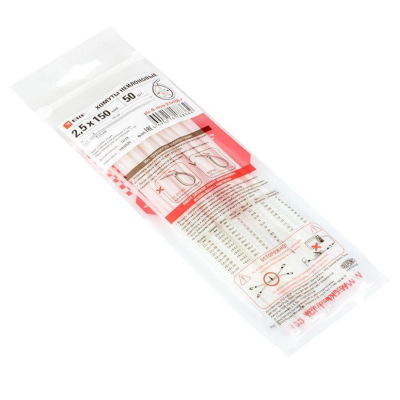 EKF plc-fl-ctsw-2.5x160 Хомут P6.6 стандартный (б), 2.5x160 (100шт) FlexLock PROxima