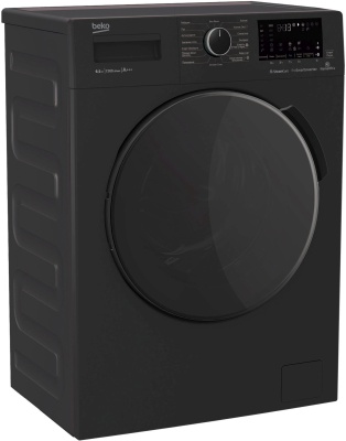 Стиральная машина Beko WSPE6H616A класс: A+++ загр.фронтальная макс.:6.5кг антрацит