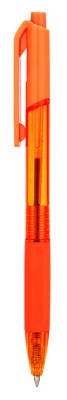 Ручка шариковая Deli EQ02736-1 Arrow 0.7мм прозрачный ассорти синие чернила (1шт)