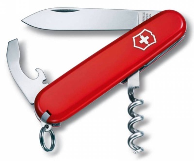 Нож перочинный Victorinox Waiter (0.3303) 84мм 9функций красный карт.коробка
