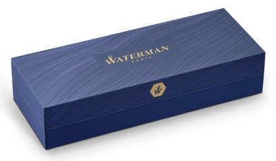 Ручка шариков. Waterman Hemisphere (CWS0920370) Steel GT M син. черн. подар.кор.