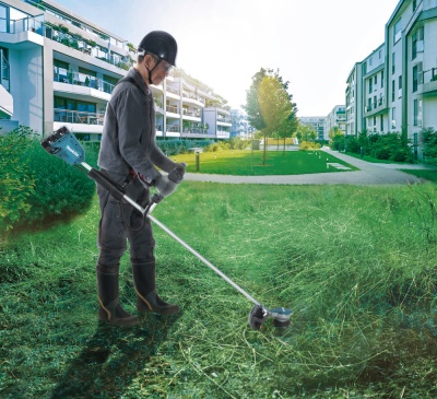 Триммер электрический Makita DUR368LZ аккум. реж.эл.:леска/нож