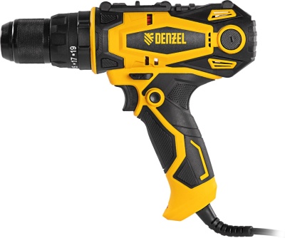 Дрель-шуруповерт Denzel ISD-300-13, 330Вт, сетевая, ударная