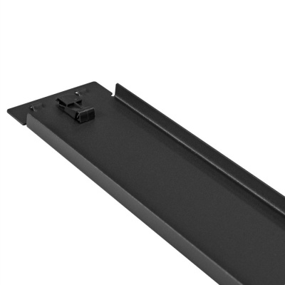 Exegate EX292880RUS Заглушка (фальш-панель) ExeGate FP19-2UM-TL (19" 2U, металлическая, быстросъемная, цвет черный, RTL)