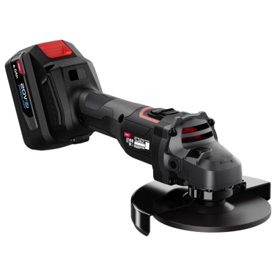 УШМ (болгарки) Deli Угловая шлифмашина аккумуляторная Deli DE-JM20-2D4 (2АКБ*4Ач + ЗУ, 20В, 125мм, М14, 3500/6000/10000об/мин, сумка)