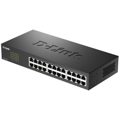 Неуправляемый коммутатор D-Link DES-1024D/H2A с 24 портами 10/100Base-TX