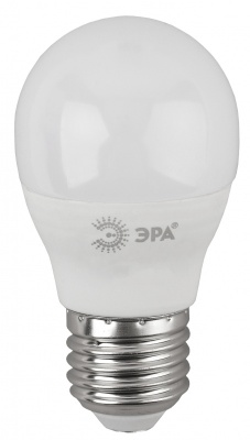 Лампа светодиодная Эра P45-7W-860-E27 7Вт цок.:E27 шар 220B 6000K св.свеч.бел.хол. P45 (упак.:3шт) (Б0031402)