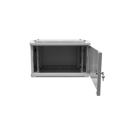 Шкаф телекоммуникационный настенный 6U, 600х600х370 (ШхГхВ)