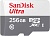 Флеш карта microSDXC 256Gb Class10 Sandisk SDSQUNR-256G-GN3MN Ultra w/o adapter