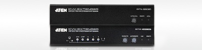 Удлинитель ATEN USB VGA Dual View Cat 5 KVM Extender with Deskew (1280 x 1024@300m) (CE775-AT-G)