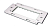 Пластиковый суппорт для установки 45х90 (LAN-PF45x90)