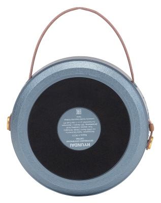 Колонка порт. Hyundai H-PAC520 синий 8W 1.0 BT/3.5Jack 10м 2200mAh