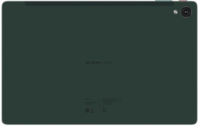 Планшет Digma Pro Pulse, 10.4", 6Gb, 128Gb, 3G, LTE, Android 14, темно-зеленый