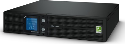 ИБП CyberPower PR1500ELCDRT2U, Rackmount, Line-Interactive, 1500VA/1350W, 8 IEC-320 С13 розеток, USB&Serial, RJ11/RJ45, SNMPslot, LCD дисплей, Black, 0.5х0.6х0.3м., 30.2кг. CyberPower PR1500ELCDRT2U