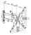 Кронштейн для телевизора Ultramounts UM 905 черный 23"-55" макс.30кг настенный поворотно-выдвижной и наклонный Кронштейн для телевизора Ultramounts UM 905 черный 23"-55" макс.30кг настенный поворотно-выдвижной и наклонный