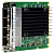 Сетевой адаптер HPE OCP3 Adapter, I350-T4, 4x1Gb BASE-T, PCIe(2.1), Intel, for DL325/DL385 Gen10 Plus (P08449-B21)