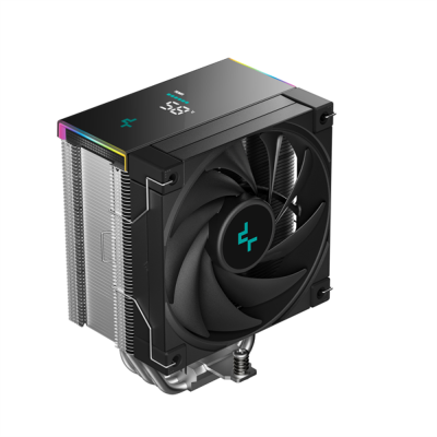 Кулер для процессора DEEPCOOL AK500S DIGITAL SE LGA20XX/1700/1200/115X/AM5/AM4 (12шт/кор, TDP 240W, PWM, Fan 120mm, 5 тепл. трубок, Copper Base, черный) RET (R-AK500S-BKADMN-GJD)