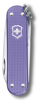 Нож перочинный Victorinox Classic Electric Lavender (0.6221.223G) 58мм 7функц. карт.коробка