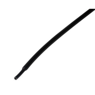 Трубка термоусадочная 1.5/0.75 1м черн. Rexant 20-1506