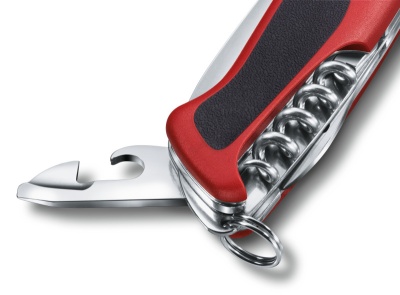 Нож перочинный Victorinox RangerGrip 55 (0.9563.C) 130мм 12функций красный/черный карт.коробка