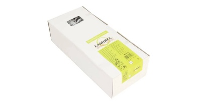 Пружины для переплета пластиковые Lamirel, 25 мм. Цвет: белый, 25 шт в упаковке.