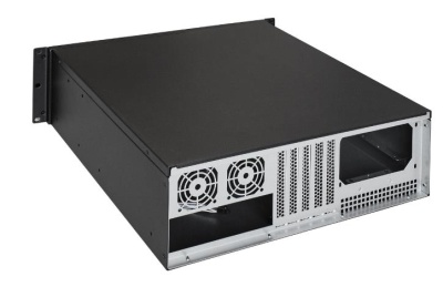 Exegate EX264270RUS Серверный корпус Exegate Pro 3U390-08 <RM 19",  высота 3U, глубина 390, без БП, USB>