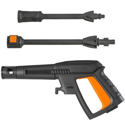 Bort BHR-1600-COMPACT Мойка высокого давления [93415742] { 1600 Вт, максимальное давление 120 бар, рабочее давление 90 бар, 7 л/мин, 5.3 кг }